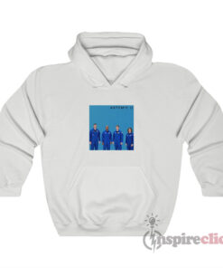 Artemis II Crew Members Blue Album Hoodie