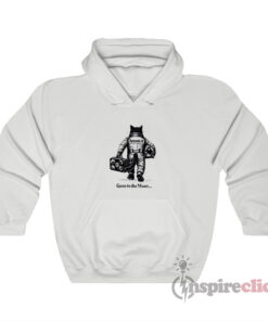 Artemis II Mission Cat Astronaut Gone To The Moon Hoodie