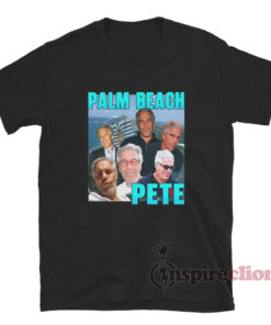 Palm Beach Pete Jeffrey Epstein Meme Parody T-Shirt