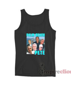Palm Beach Pete Jeffrey Epstein Meme Parody Tank Top