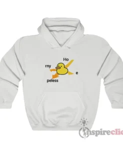 Ho Rny Peless Duck In Distress Hoodie