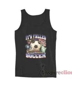 Vintage Style It's Called Soccer USA Tank Top