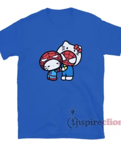 Kitty And Spider-Man Funny T-Shirt