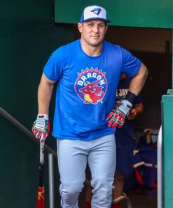 Toronto Blue Jays Homerun Dragon Logo T-Shirt