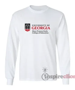 University Of Georgia College Of Education Long Sleeves T-Shirt
