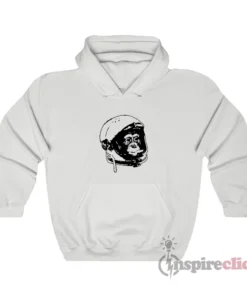 Astronaut Space Monkey Smoking A Cigarette Hoodie