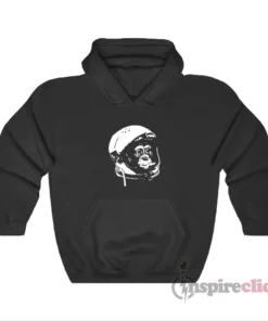 Astronaut Space Monkey Smoking A Cigarette Hoodie