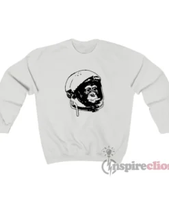 Astronaut Space Monkey Smoking A Cigarette Sweatshirt