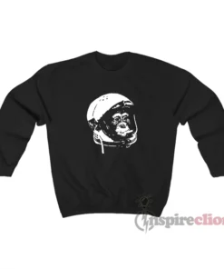 Astronaut Space Monkey Smoking A Cigarette Sweatshirt