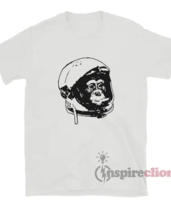 Astronaut Space Monkey Smoking A Cigarette T-Shirt