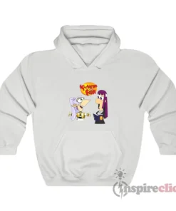 Frieren And Fern Phineas And Ferb Parody Hoodie