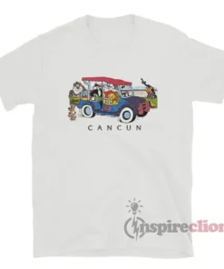 Harry Classic Cartoon Cancun Golf Cart T-Shirt
