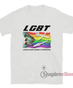 LGBT Laser-Guided Bombs And Torpedoes T-Shirt