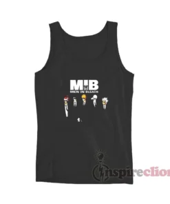 MIB Men In Bleach Parody Tank Top