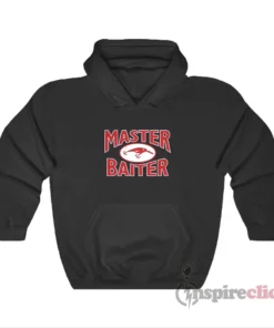 Master Baiter Hook Lure Fishing Meme Hoodie