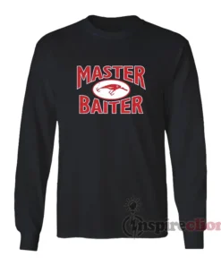 Master Baiter Hook Lure Fishing Meme Long Sleeves T-Shirt