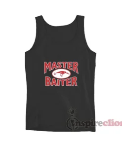 Master Baiter Hook Lure Fishing Meme Tank Top