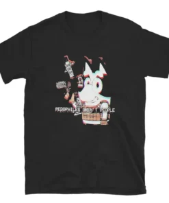 Muffin Heeler Bluey Pedophiles Aren't People T-Shirt