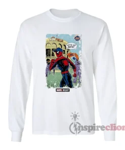 Spider-Man Brand New Day Let's Go Mets Long Sleeves T-Shirt