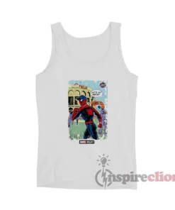 Spider-Man Brand New Day Night Citi Field Let's Go Mets Tank Top