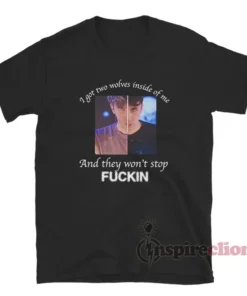 Dan And Phil I Got Two Wolves Inside Of Me T-Shirt