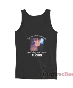 Dan And Phil I Got Two Wolves Inside Of Me Tank Top