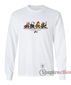 Different Paths Same Woods Root Game Long Sleeves T-Shirt