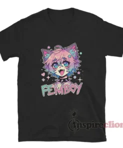 Femboy Anime Funny T-Shirt