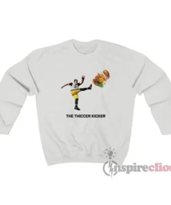 Harrison Mevis Thiccer Kicker Burger Sweatshirt