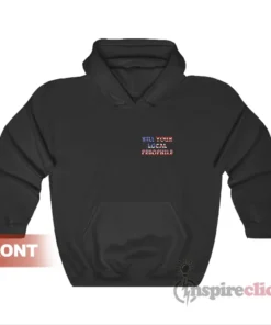 Kill Your Local Pedophile American Flag Hoodie