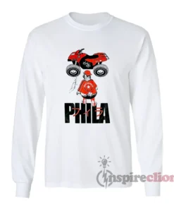 Philadelphia Flyers Akira Phila Parody Long Sleeves T-Shirt