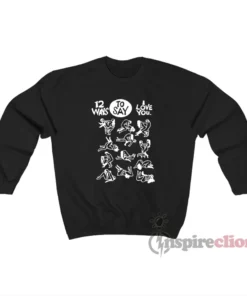 Vintage 12 Ways To Say I Love You Sex Sweatshirt