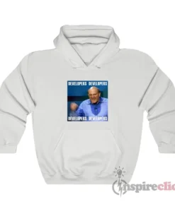 Steve Ballmer Developers Meme Hoodie