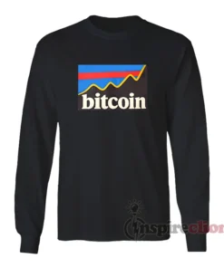 Bitcoin Logo Parody Long Sleeves T-Shirt
