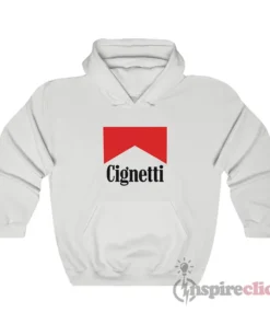 Cignetti Cigarette Logo Parody Hoodie