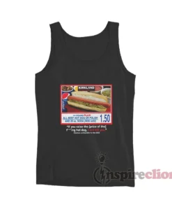 Costco All Beef Hot Dog Or Polish Tank Top