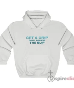 Ruaridh Mollica Get A Grip Don't Believe The Blip Hoodie