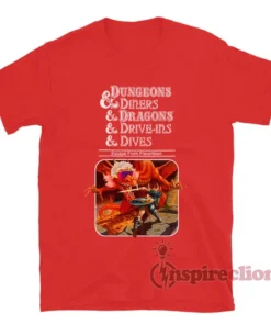 Guy Fieri Dungeons Diners Dragons Drive-ins And Dives T-Shirt