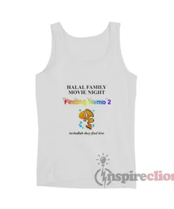Halal Family Movie Night Inshallah They Find Him Tank Top