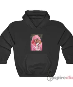 Hasan Piker Pink Fur Darializa Hoodie