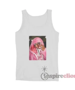 Hasan Piker Pink Fur Darializa Tank Top
