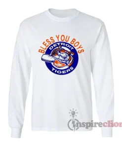 Tim Allen Bless You Boys Detroit Tigers Long Sleeves T-Shirt