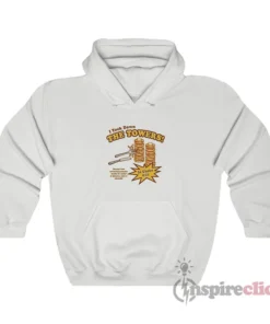 I Took Down The Towers Funny Hoodie