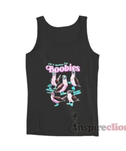 I'm A Sucker For Boobies Bird Meme Tank Top