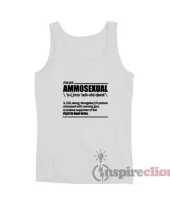 Noun Ammosexual Right To Bear Arms Tank Top