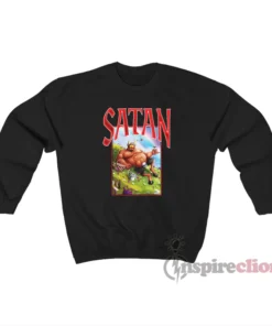 Phone Destroyer Romantic Satan Sweatshirt