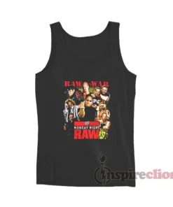 Raw Is War Monday Night Raw Wrestling Tank Top