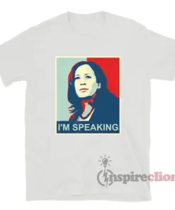 Stephen King Kamala Harris I'm Speaking T-Shirt