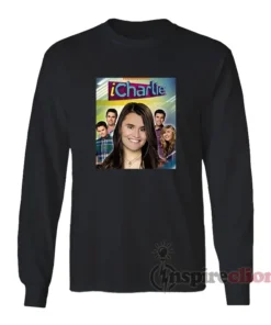 iCarly iCharlie Kirk Meme Parody Long Sleeves T-Shirt